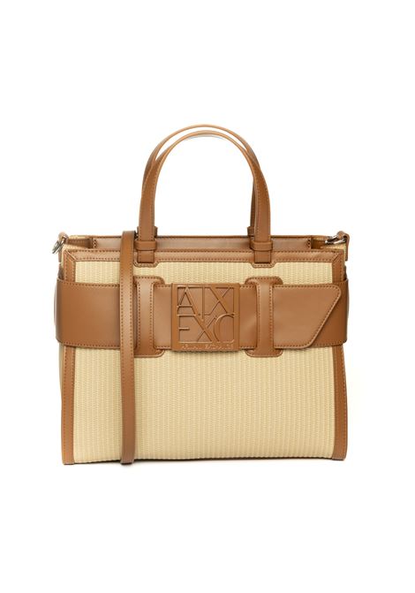 Tan handle bag ARMANI EXCHANGE | XW000920AF13673-U6164